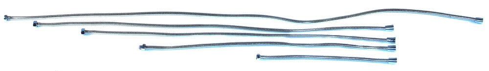 Tubo Flessibile Doccia, Flessibile Doccia - 1m argento